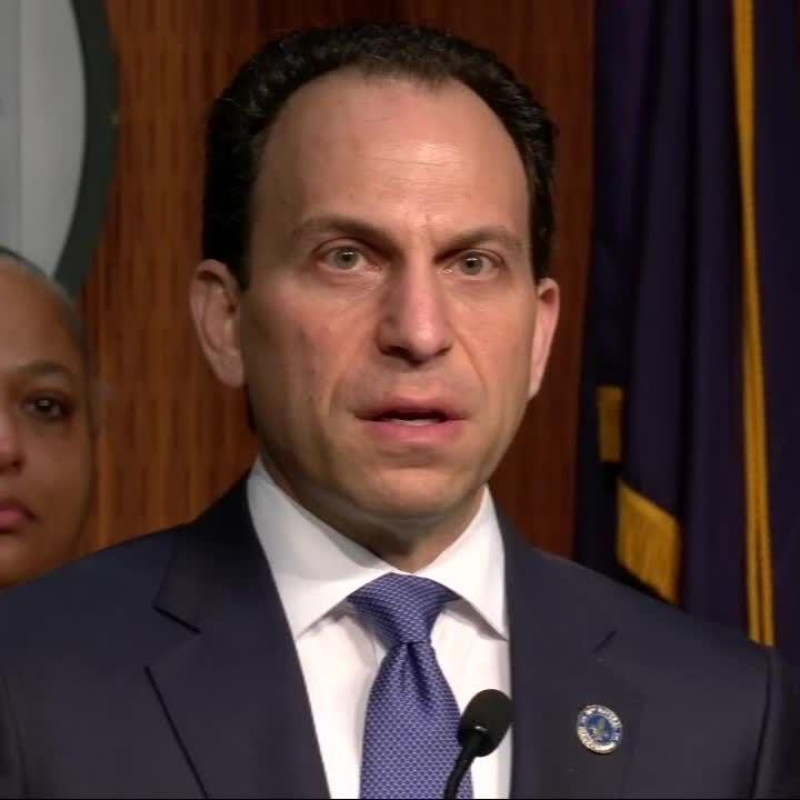 Mayor Craig Greenberg at Feb. 16 press briefing